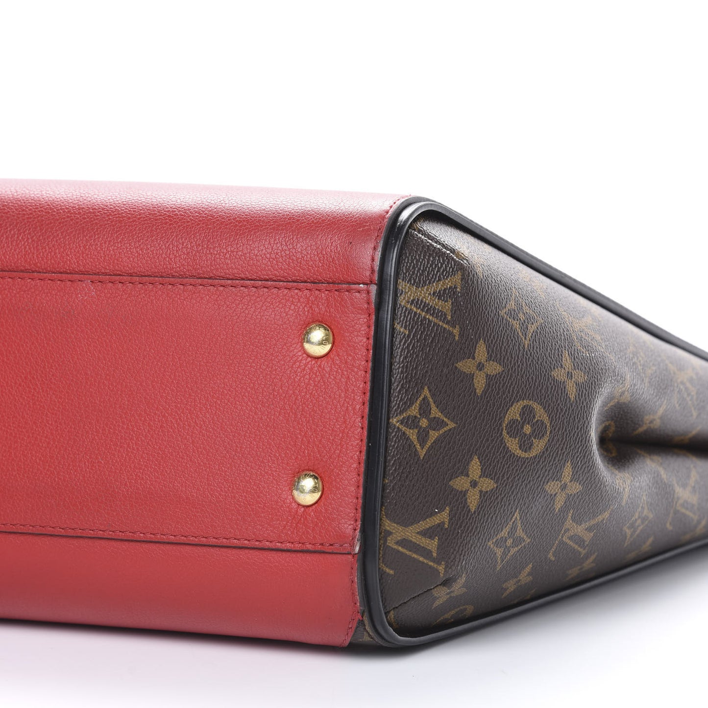 Calfskin Monogram Kimono Tote Cherry