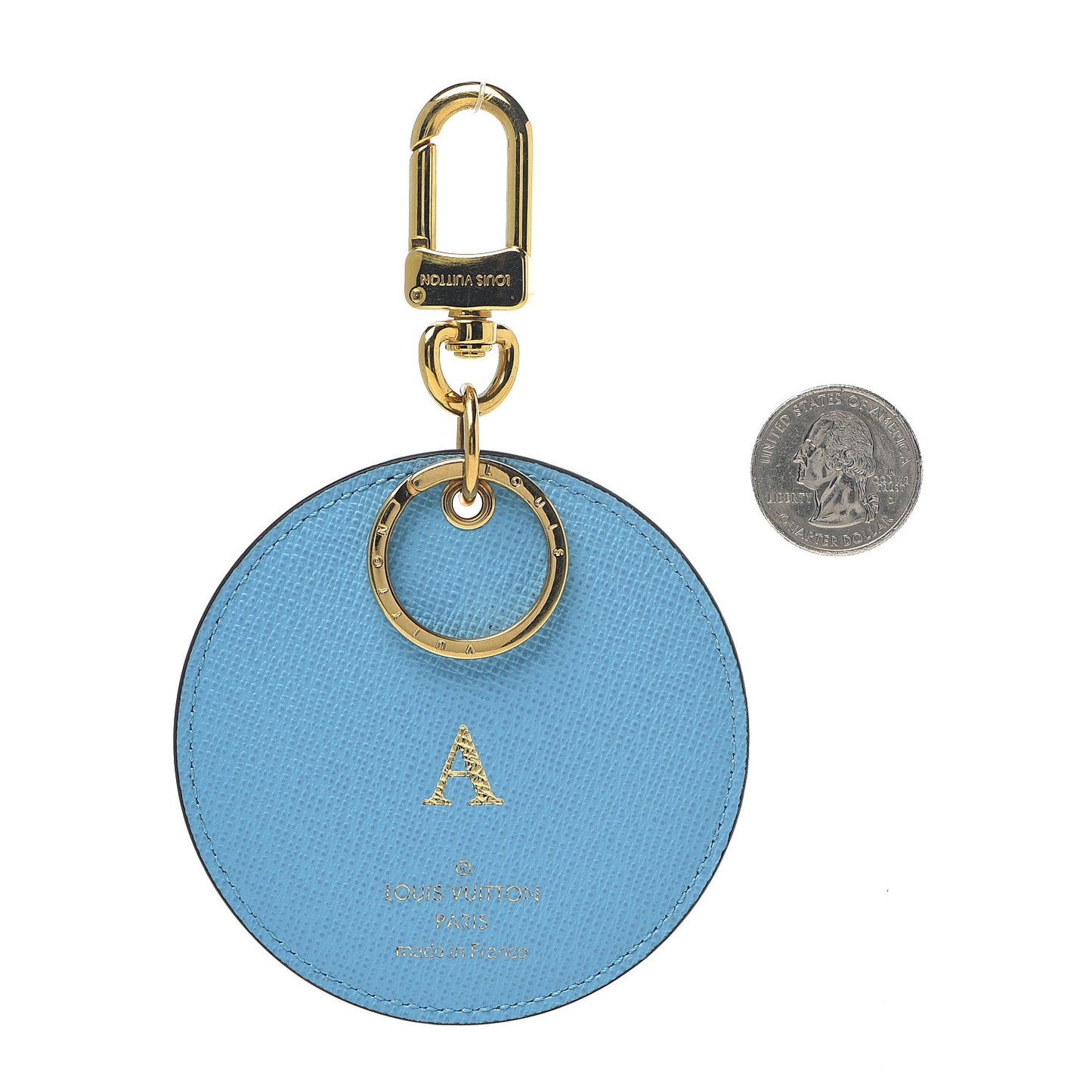 Damier Ebene Illustre Manchot Bag Charm Key Ring