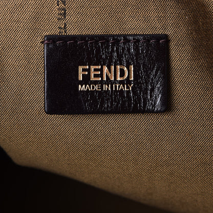 Fendi Zucca Special Shopping Tote Tobacco Granada 6 of 8