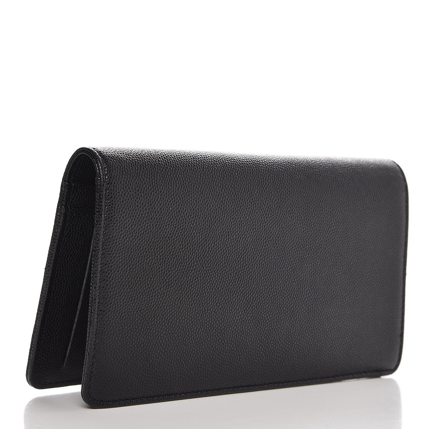 Chanel Caviar Stich Timeless CC Yen Wallet Black 3 of 10