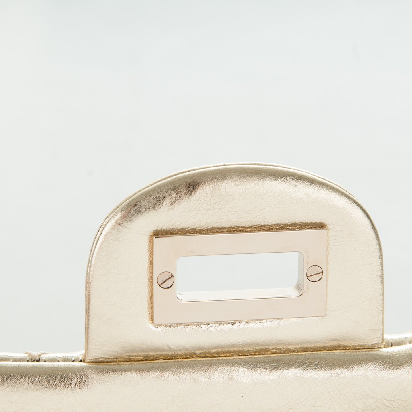 Metallic Aged Calfskin Quilted 2.55 Reissue 226 Flap Gold