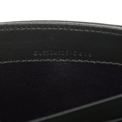 Saint Laurent Lambskin Y Quilted Monogram Large Loulou Flap Wallet Olive 10 of 10