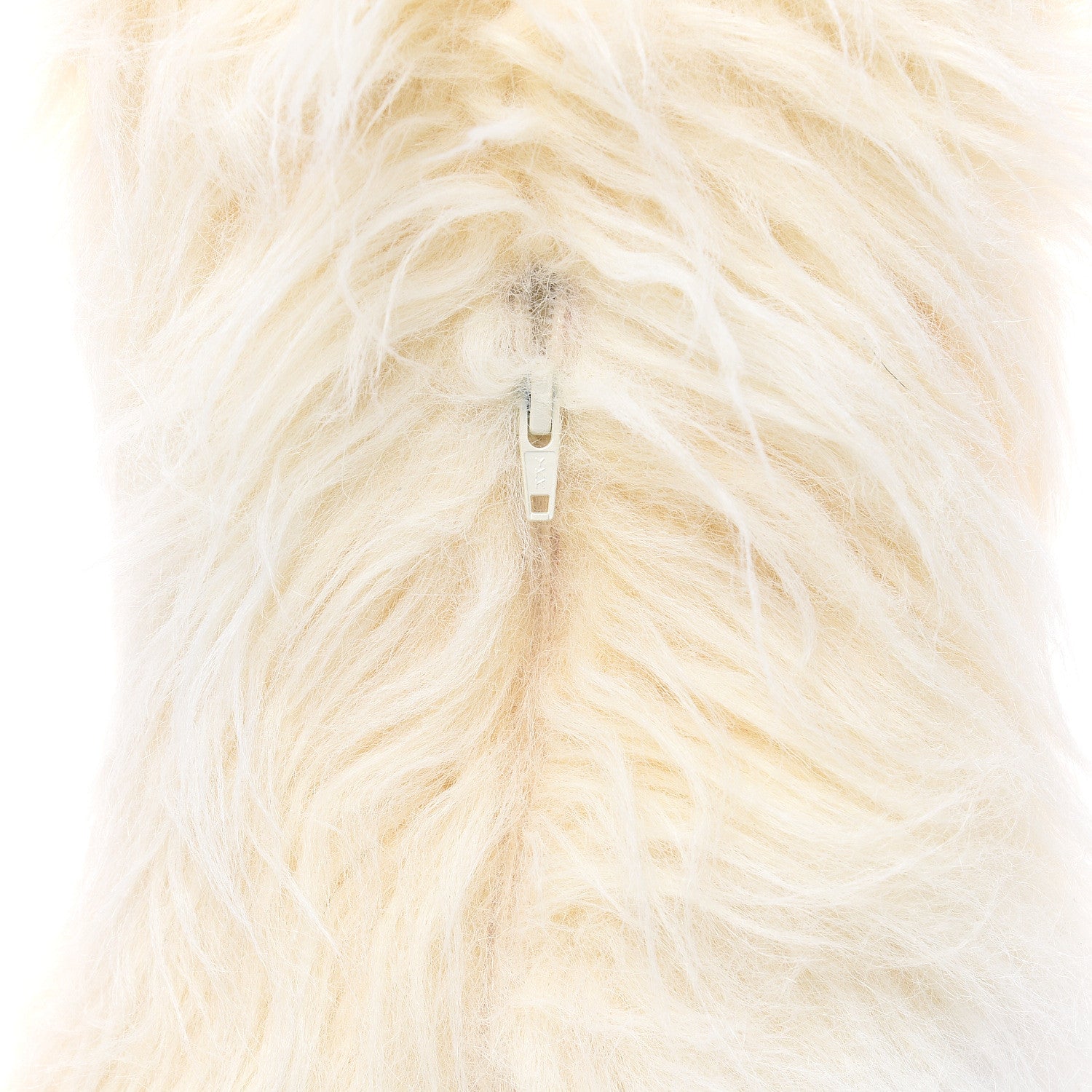 Chanel Fantasy Fur Icicle Heel Mukluks Boots 40 Ecru 8 of 8