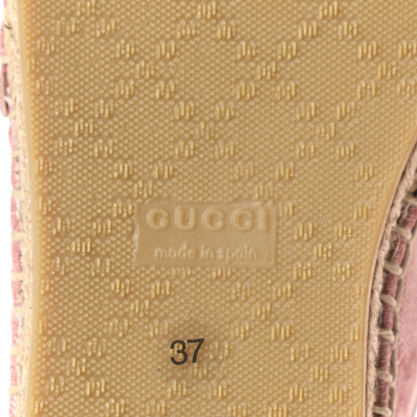 Monogram Espadrilles 37 Soft Pink
