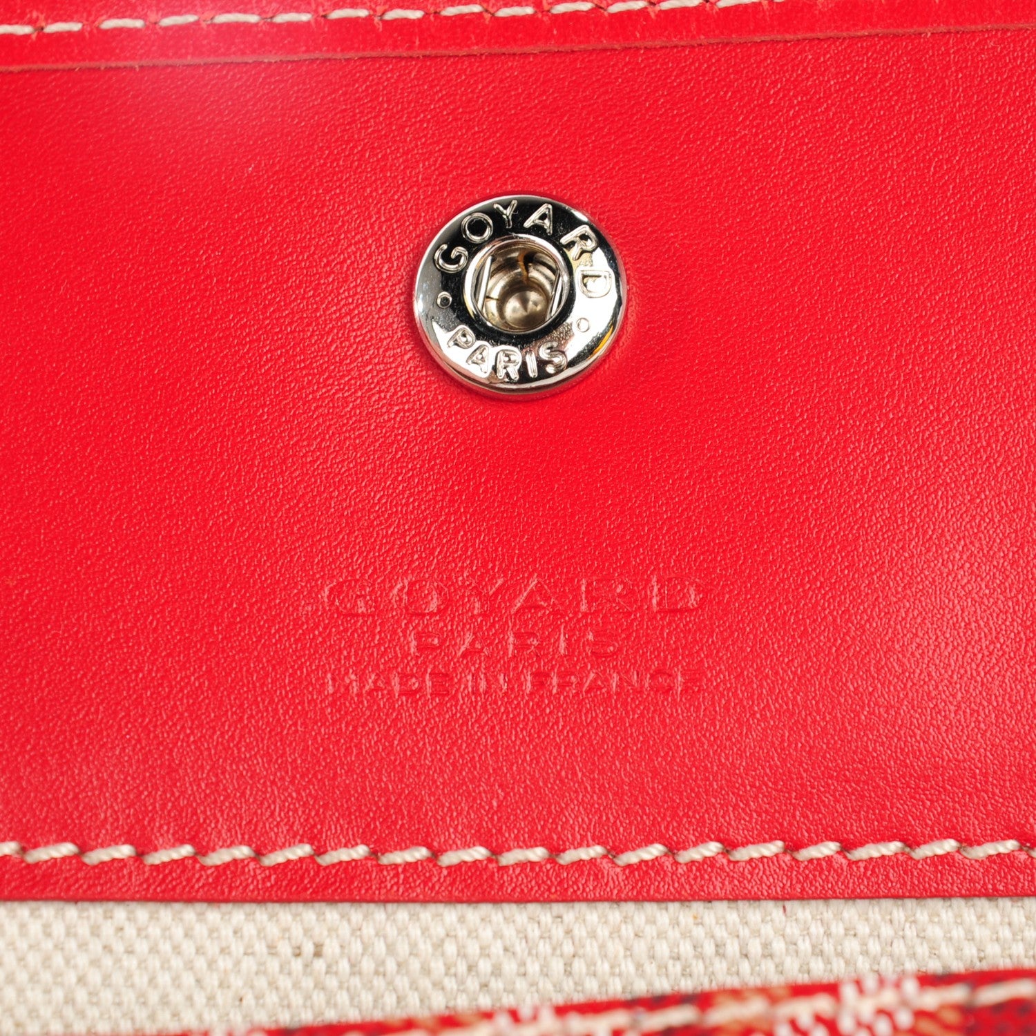 Goyard Goyardine Saint Louis PM Red 8 of 9