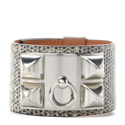 Hermes Lizard Collier De Chien CDC Bracelet L Ombre 1 of 8