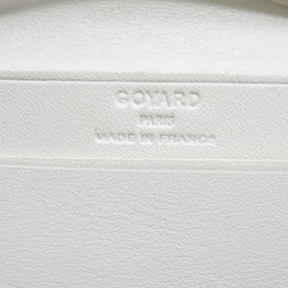 Goyard Goyardine Saint Marc Folding Card Case White 6 of 7