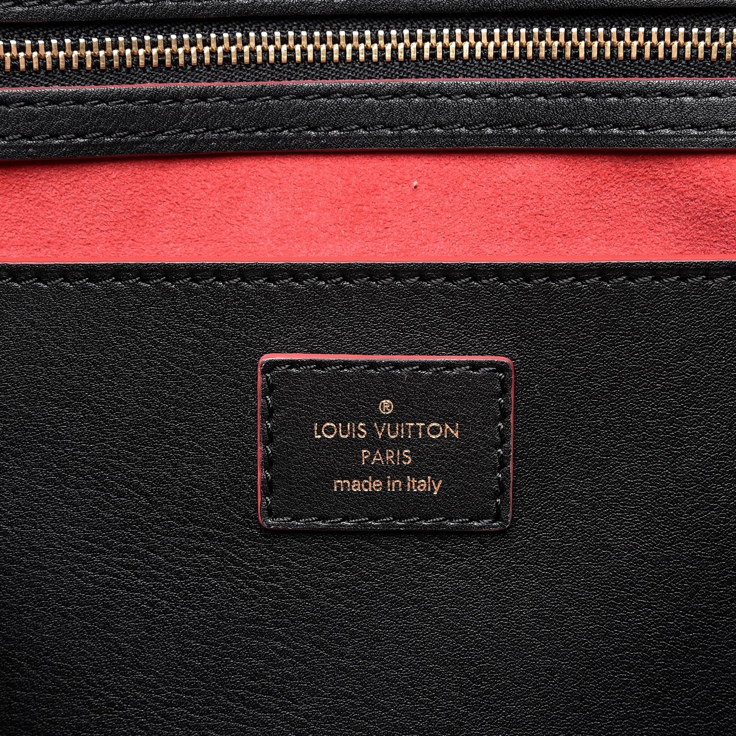 Veau Soie Calfskin Perforated SC Bag PM Black
