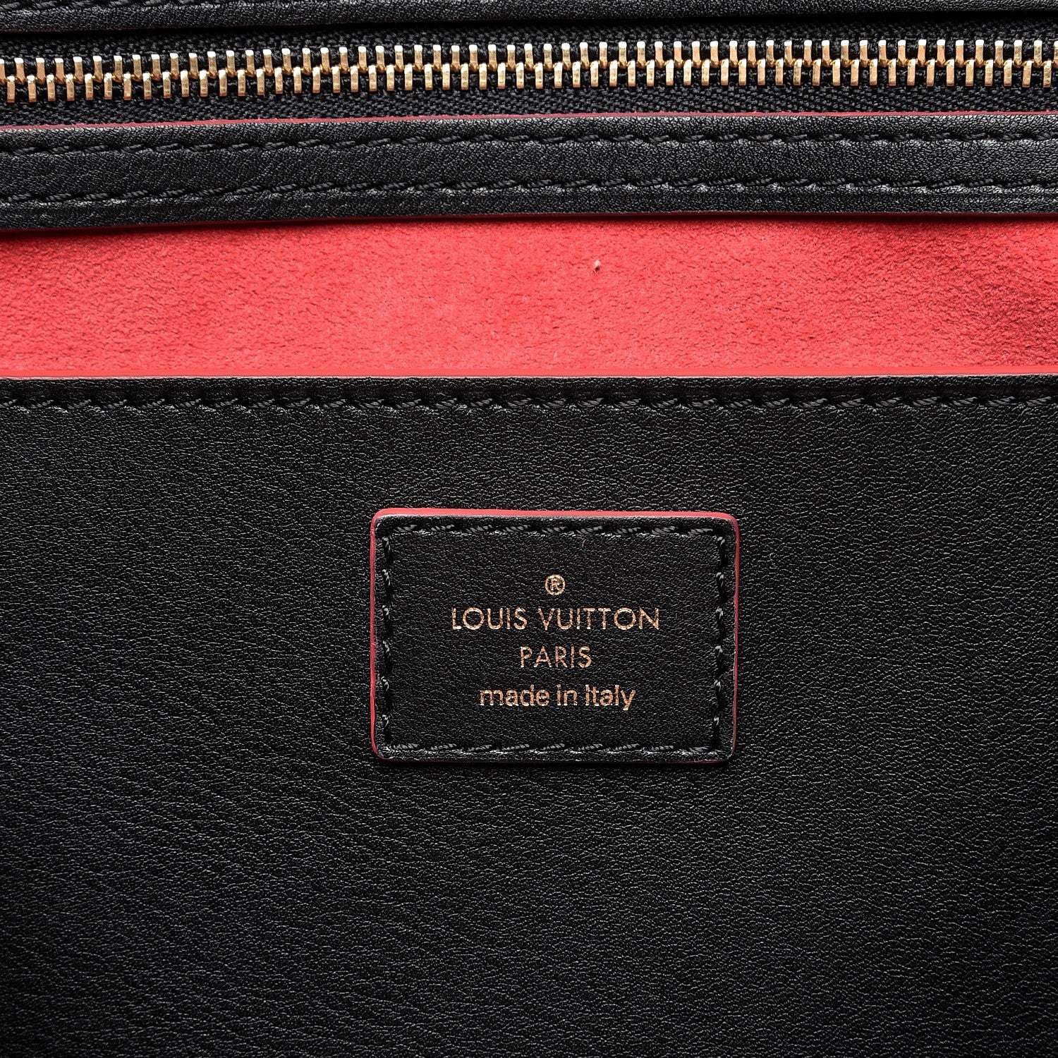 Louis Vuitton Veau Soie Calfskin Perforated SC Bag PM Black 7 of 7