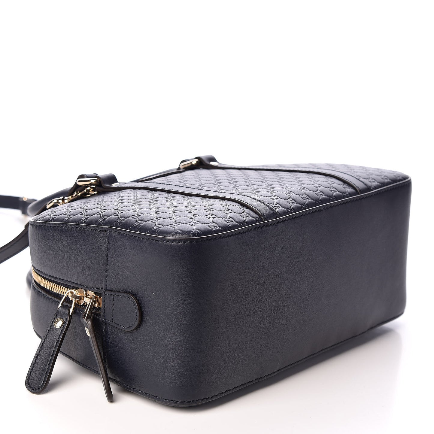 Microguccissima Medium Crossbody Bag Blue