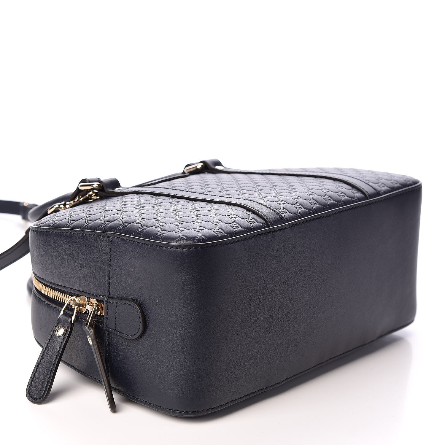 Gucci Microguccissima Medium Crossbody Bag Blue 3 of 9