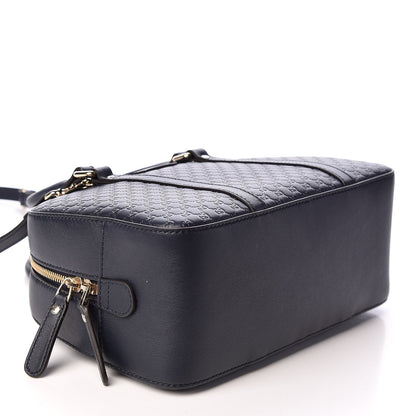 Gucci Microguccissima Medium Crossbody Bag Blue 3 of 9