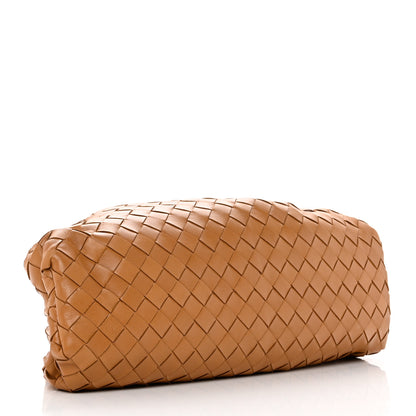 Bottega Veneta Nappa Maxi Intrecciato The Pouch Oversized Clutch Caramel 4 of 9