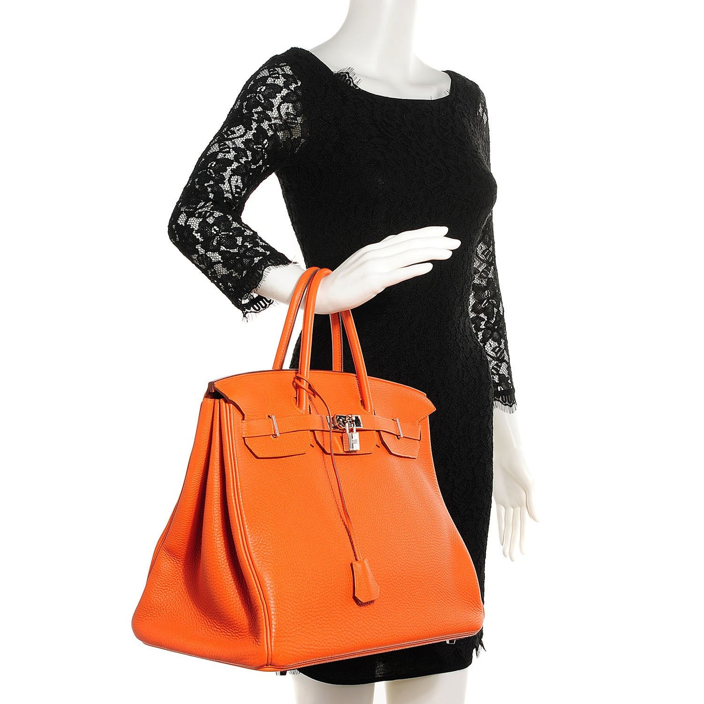 Togo Birkin 40 Orange