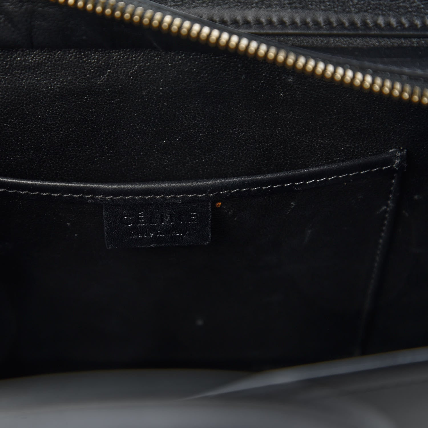 Celine Bullhide Calfskin Nubuck Nano Tri-Color Luggage Khaki 8 of 11