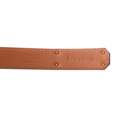 Hermes Epsom Kelly Pocket Belt Gold 4 of 7