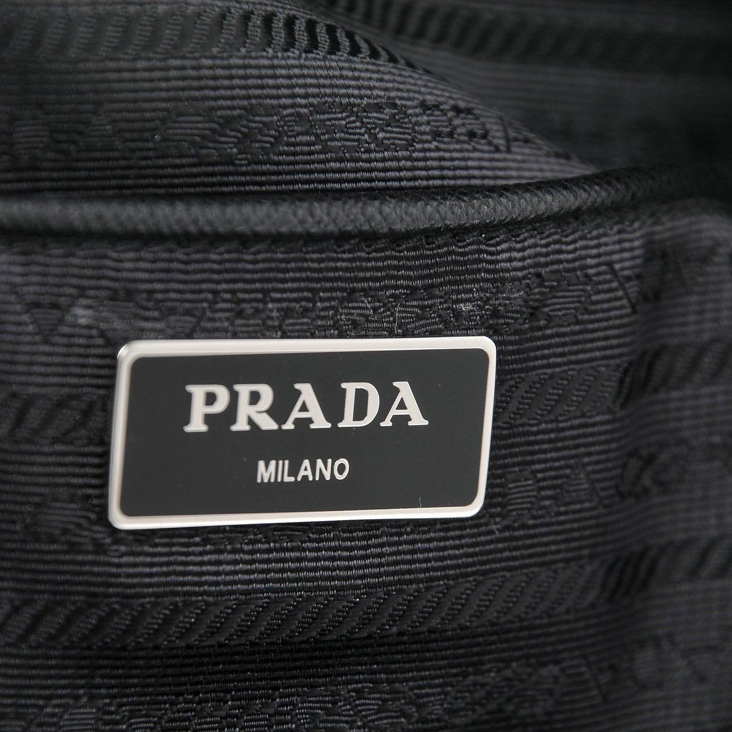 Tessuto Nylon Tote Nero Black
