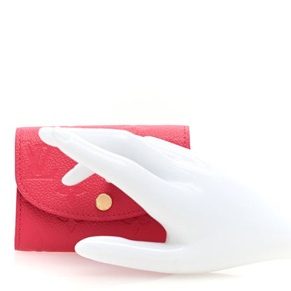 Louis Vuitton Empreinte Rosalie Coin Purse Grenade Red 2 of 7