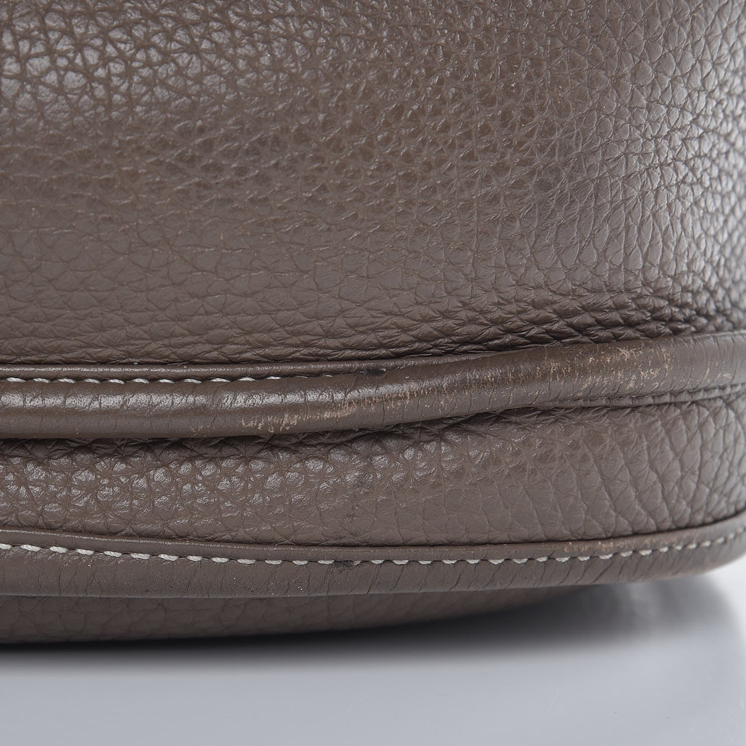 Hermes Taurillon Clemence Evelyne III PM Etoupe 18 of 18