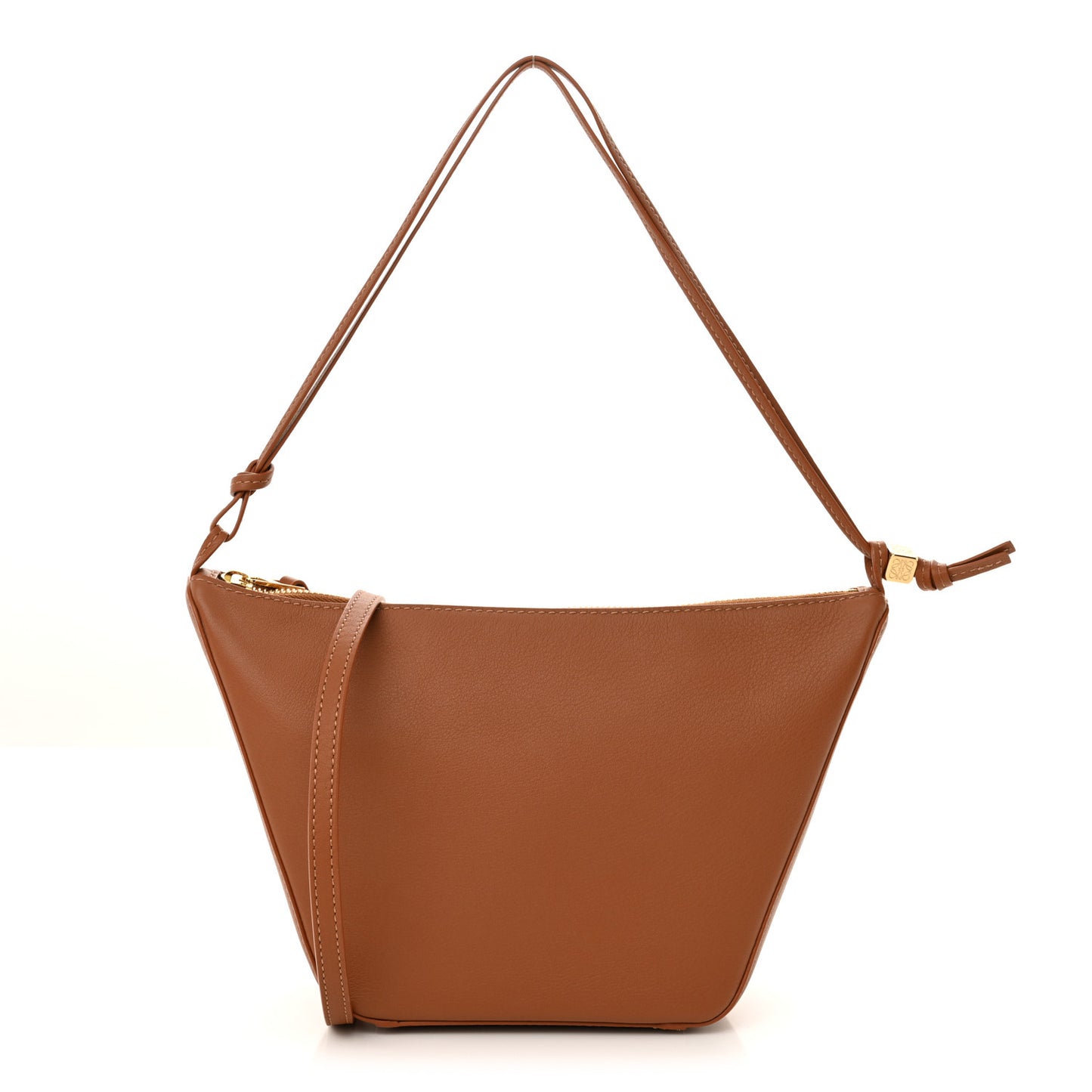 Calfskin Mini Hammock Hobo Tan