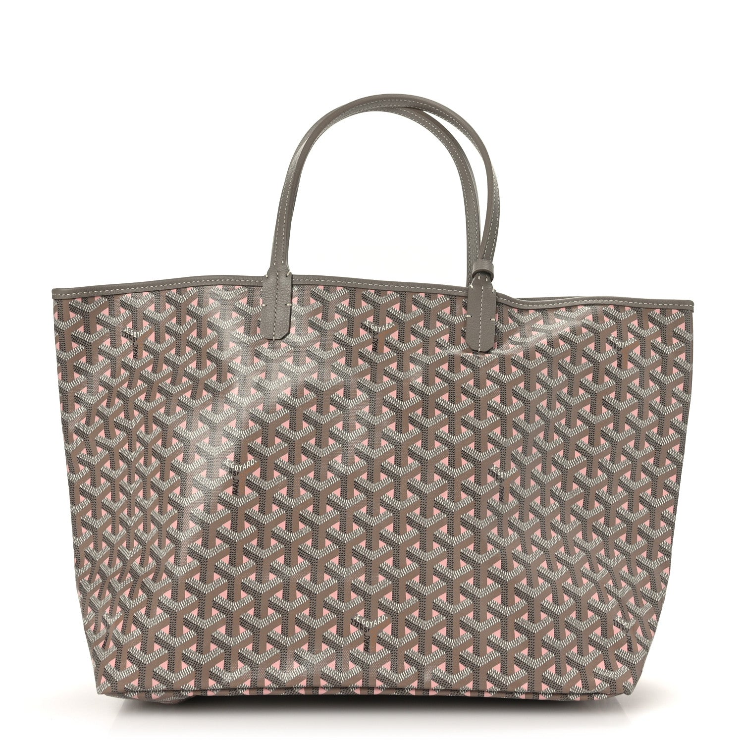 Goyard Goyardine Saint Louis Claire Voie PM Grege Powder Pink 2 of 11