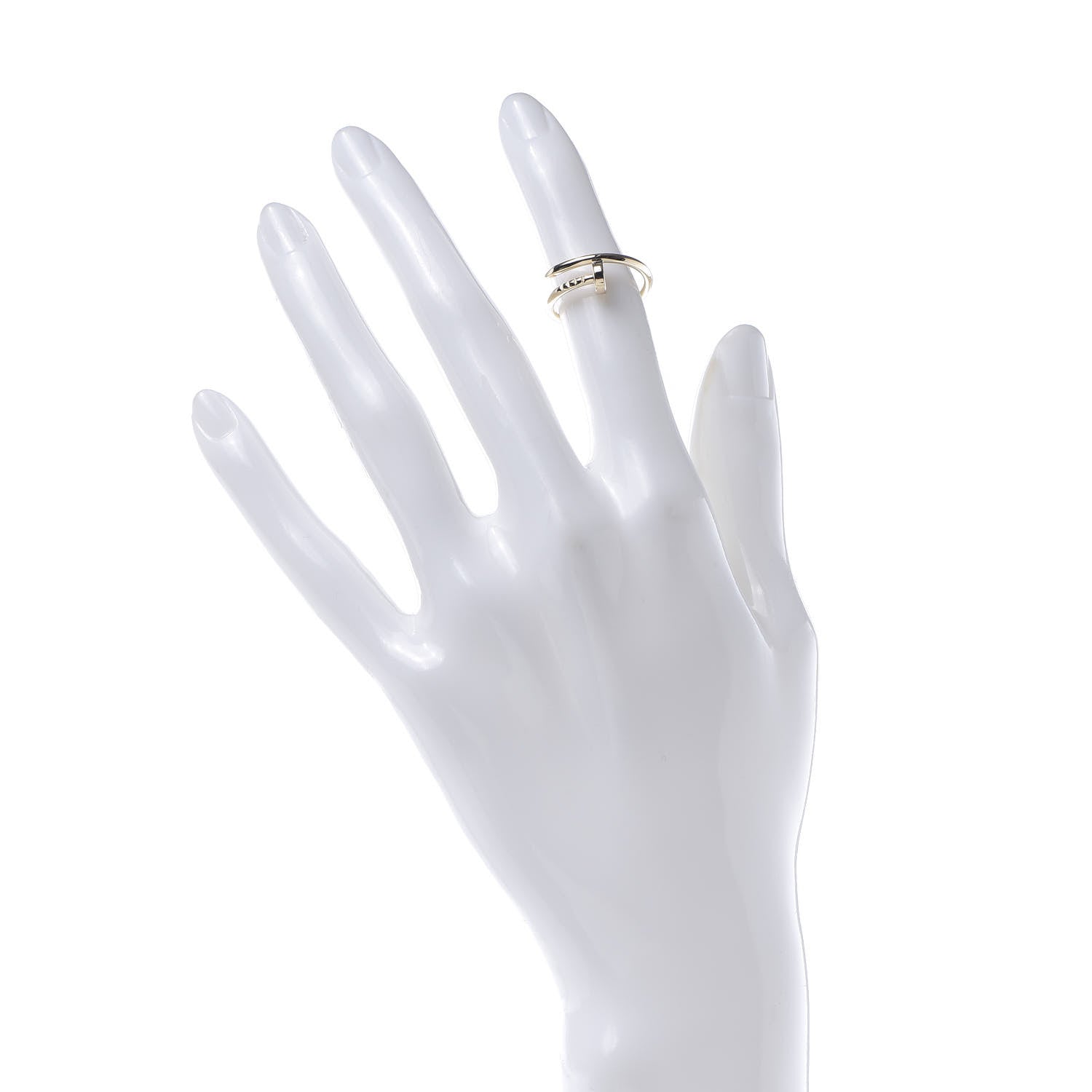 Cartier 18K Yellow Gold Small Juste Un Clou Ring 49 4.75 2 of 4