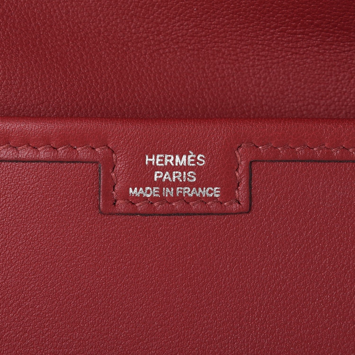 Hermes Swift Jige Elan 29 Clutch Rouge Grenat 6 of 8