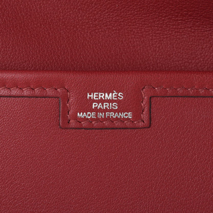 Hermes Swift Jige Elan 29 Clutch Rouge Grenat 6 of 8