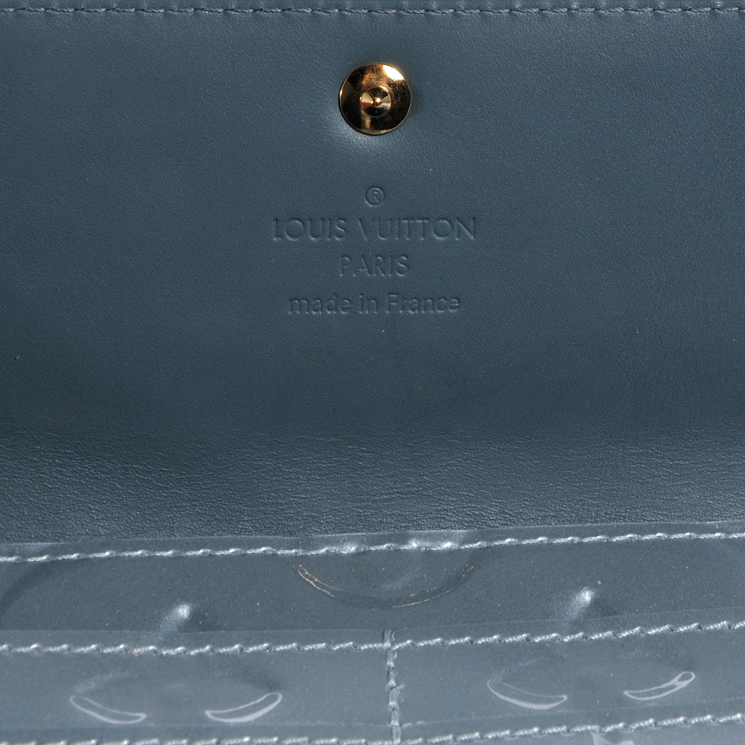 Louis Vuitton Vernis Sarah Wallet Givre 6 of 7