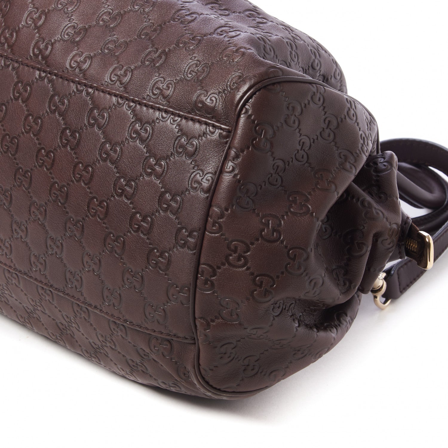 Gucci Guccissima Medium Sukey Boston Chocolate 5 of 8