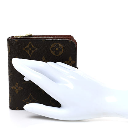 Louis Vuitton Monogram Compact Zippe Zipped Wallet 2 of 11