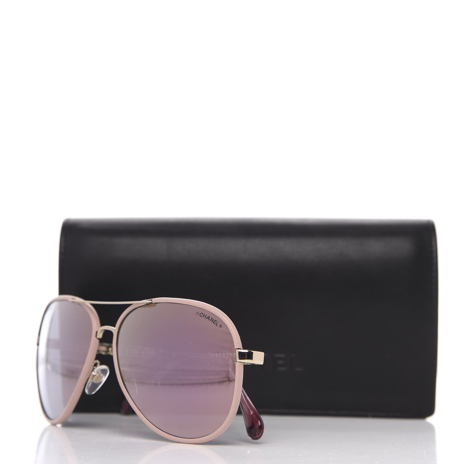 Chanel Pilot Winter Sunglasses 4219 Light Pink 8 of 8