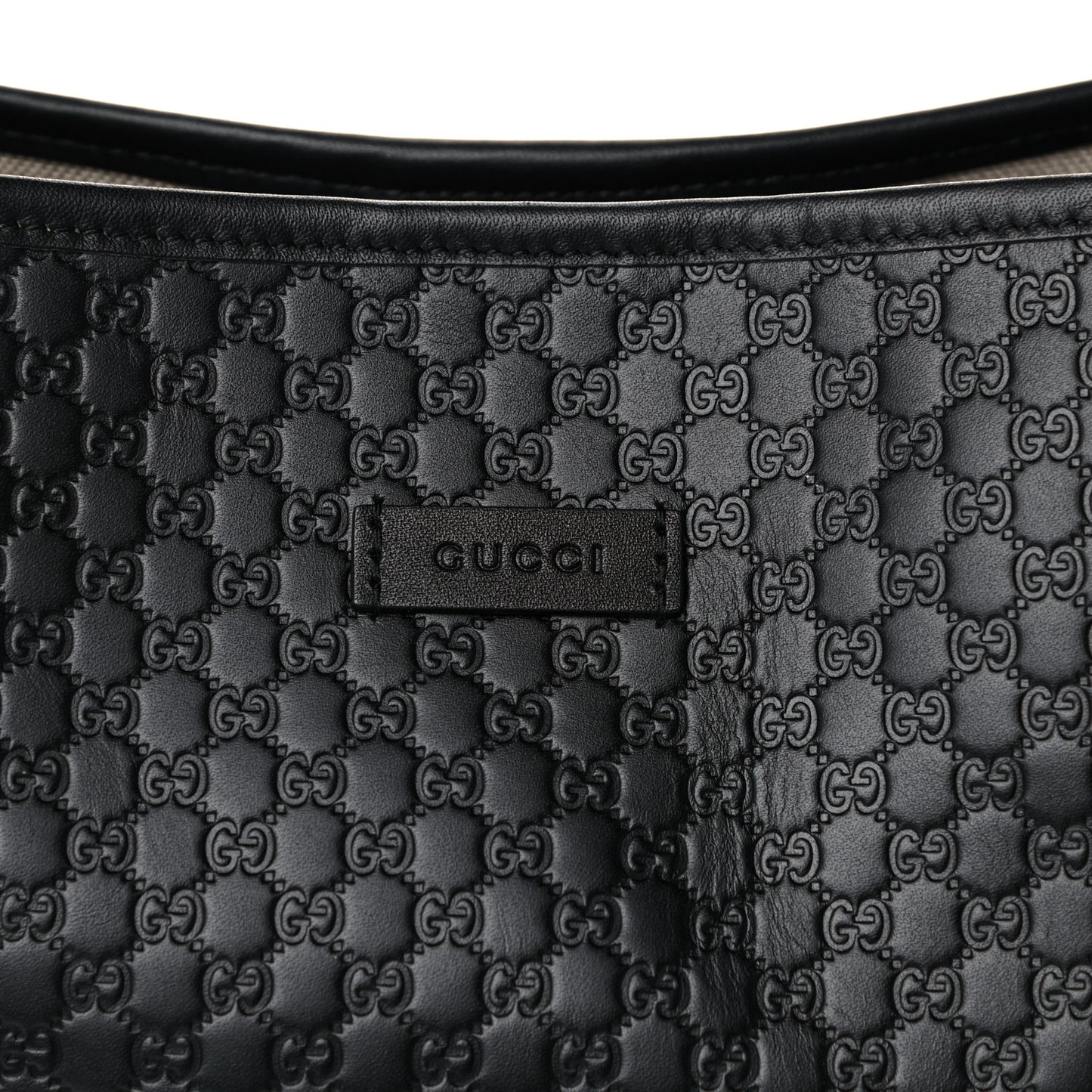 Microguccissima Medium Joy Tote Black