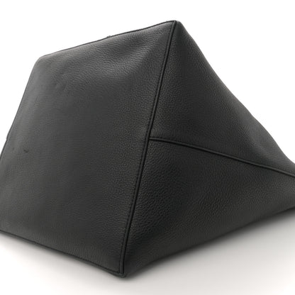 The Row Grained Calfskin Park Tote Three Black 11 of 11