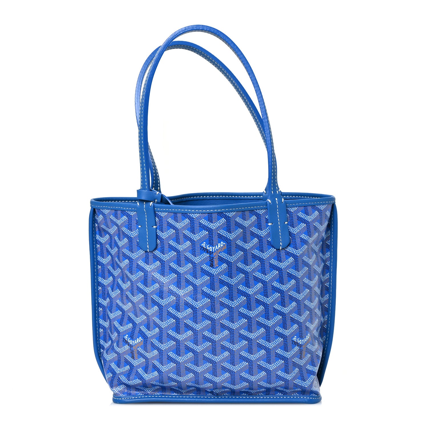 Goyard Goyardine Reversible Mini Anjou Sky Blue 1 of 21