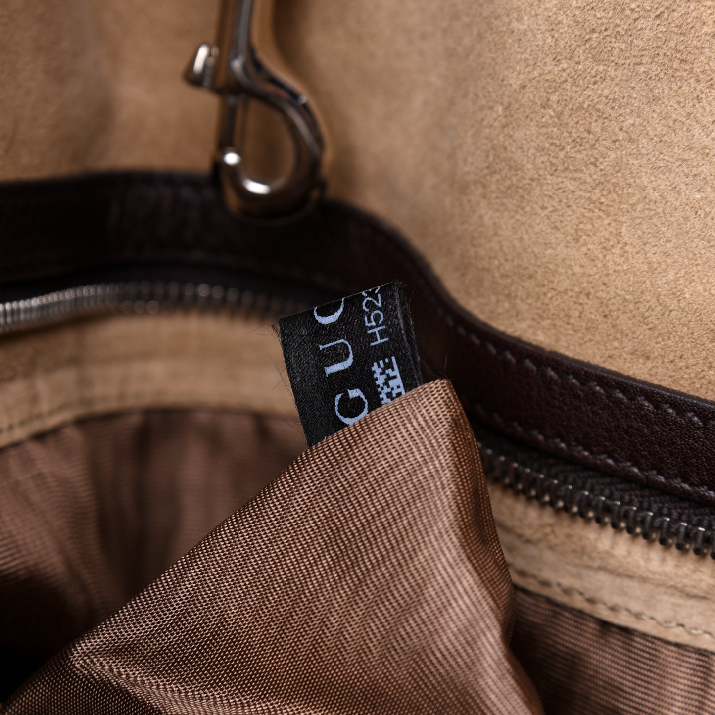 Calfskin Large Tote Brown