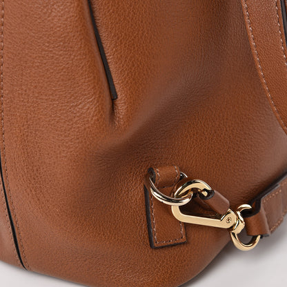 Chloe Suede Calfskin Small Faye Backpack Tan 11 of 12