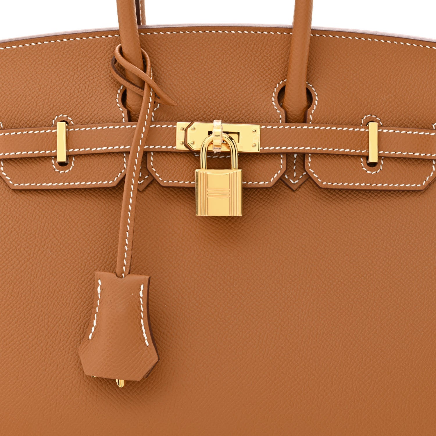 Hermes Epsom Birkin Sellier 25 Gold 8 of 11