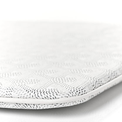 Goyard Goyardine Senat Pochette MM White 8 of 8