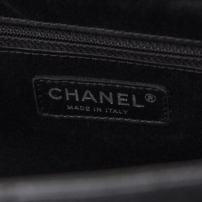 Chanel Caviar Quilted XL Grand Shopping Tote GST Black 6 of 10