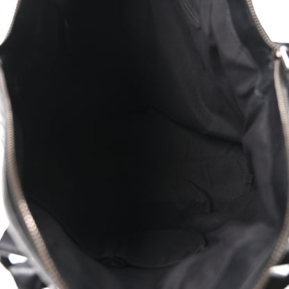 Gucci Guccissima Large GG Charm Convertible Dome Satchel Black 5 of 10