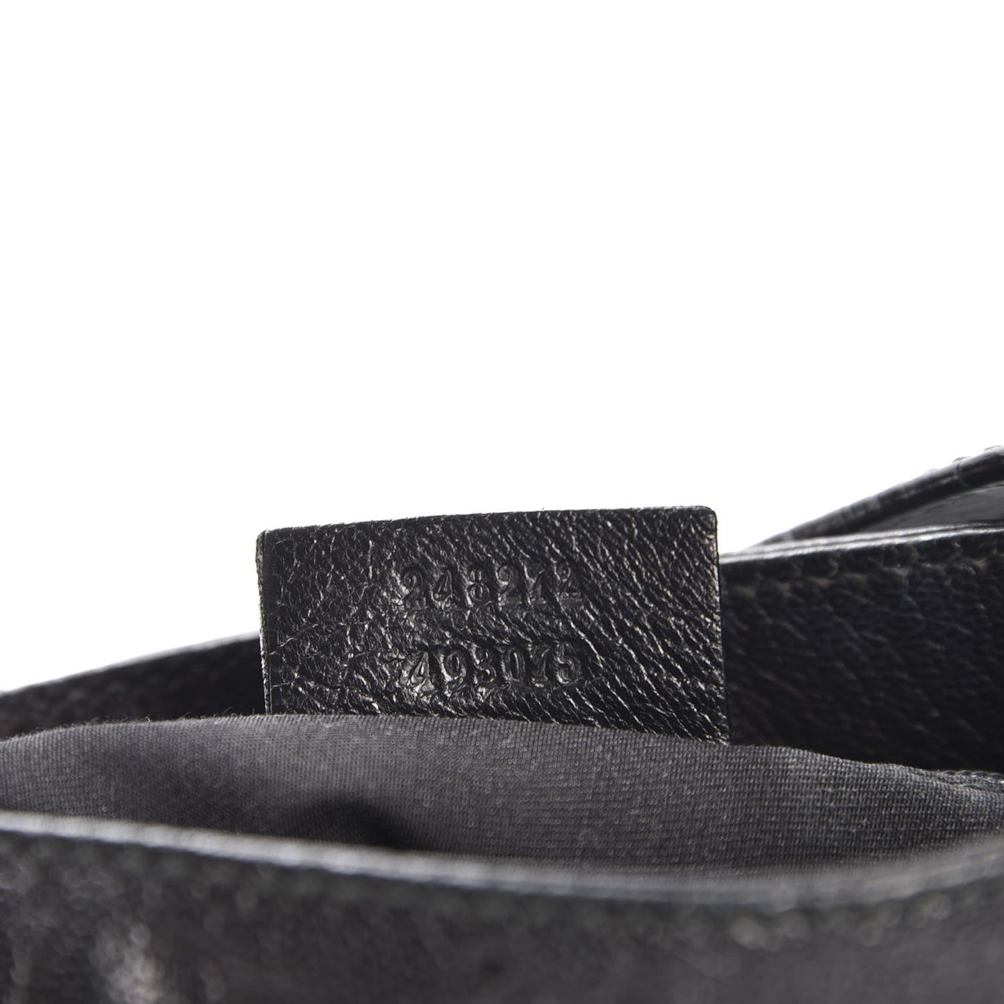 Guccissima Hobo Black