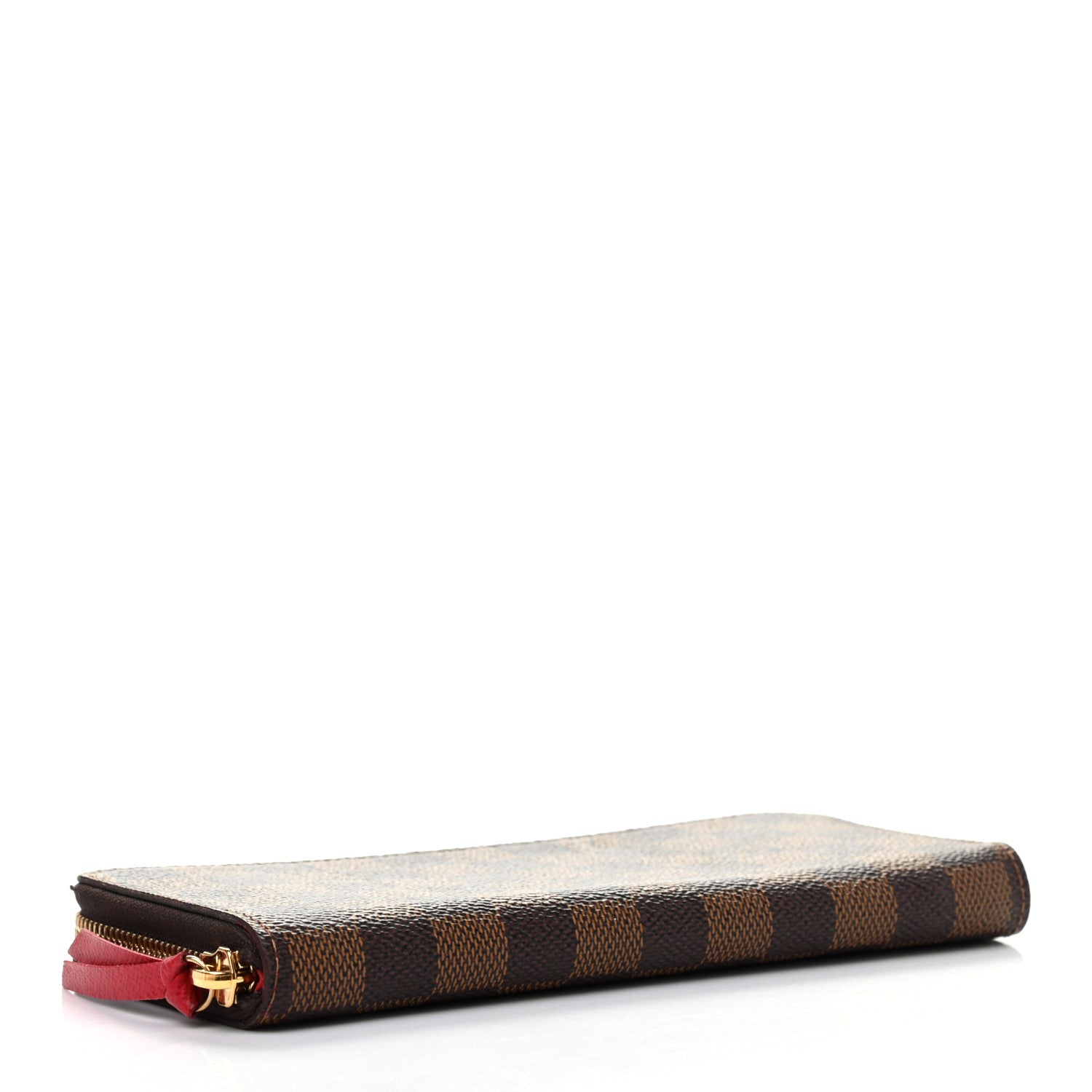 Louis Vuitton Damier Ebene Clemence Wallet Cherry 4 of 8