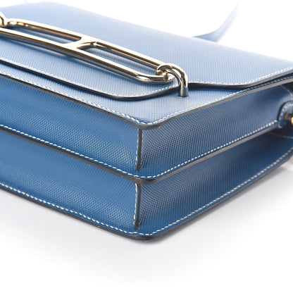 Hermes Grain d'H Sac Roulis 23 Bleu De Galice 9 of 9