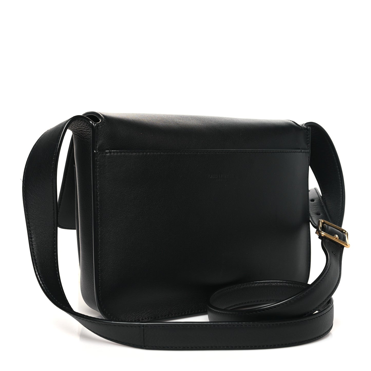 Grained Calfskin Monogram Niki Satchel Black