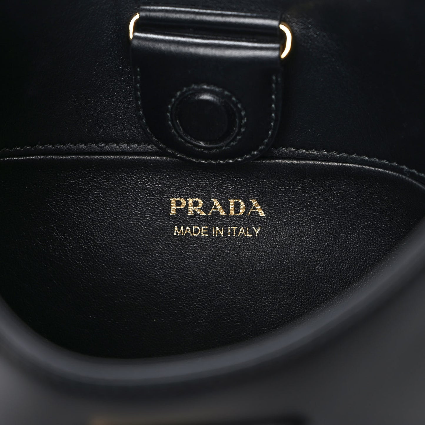 Box Calfskin Shoulder Bag Black