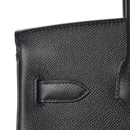Hermes Epsom Birkin 30 Black 9 of 35