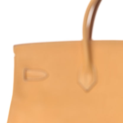 Hermes Taurillon Clemence Birkin 40 Sable 30 of 44
