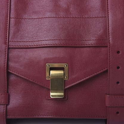 Proenza Schouler Lambskin Medium PS1 Satchel Chianti 9 of 9