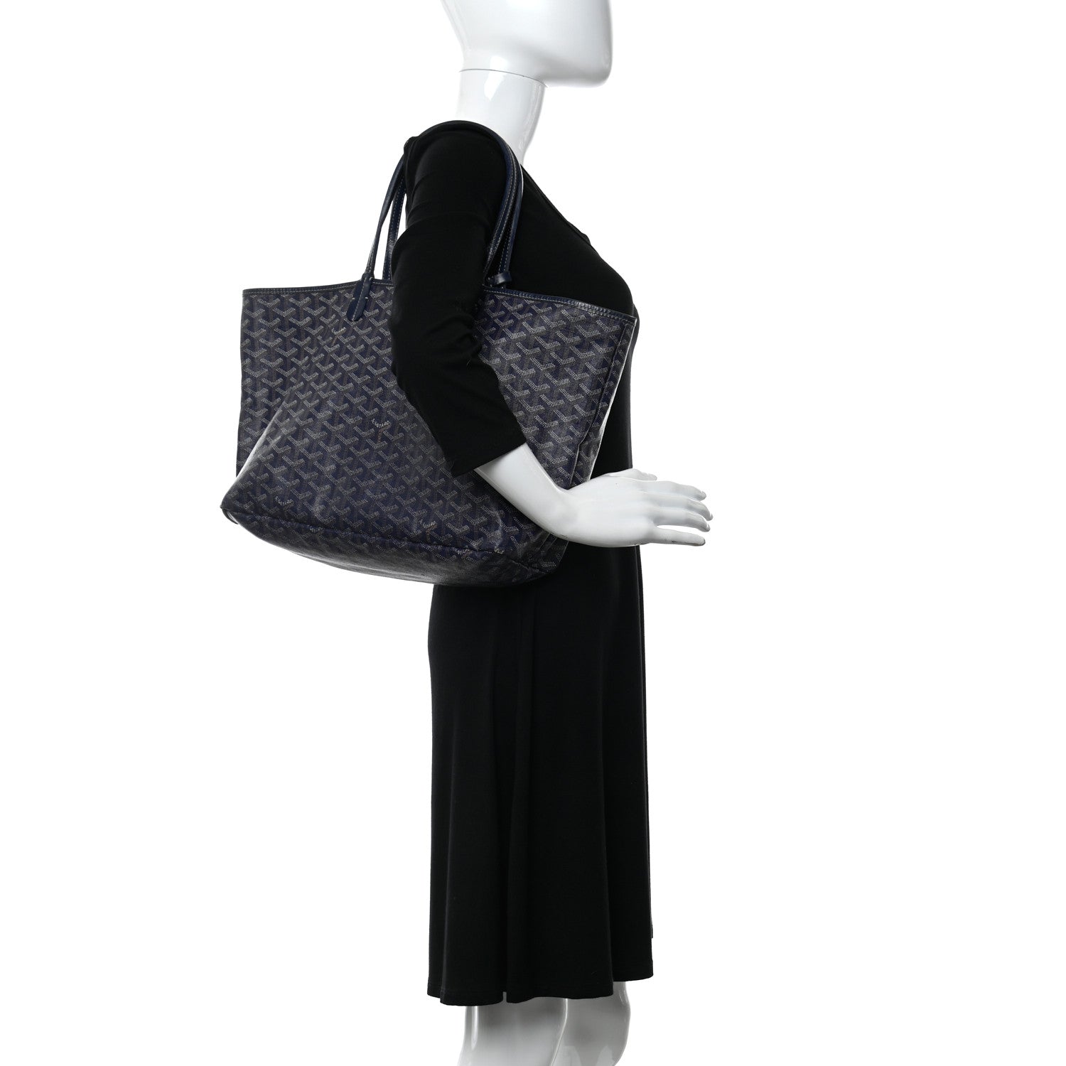 Goyard Goyardine Saint Louis PM Navy 3 of 18